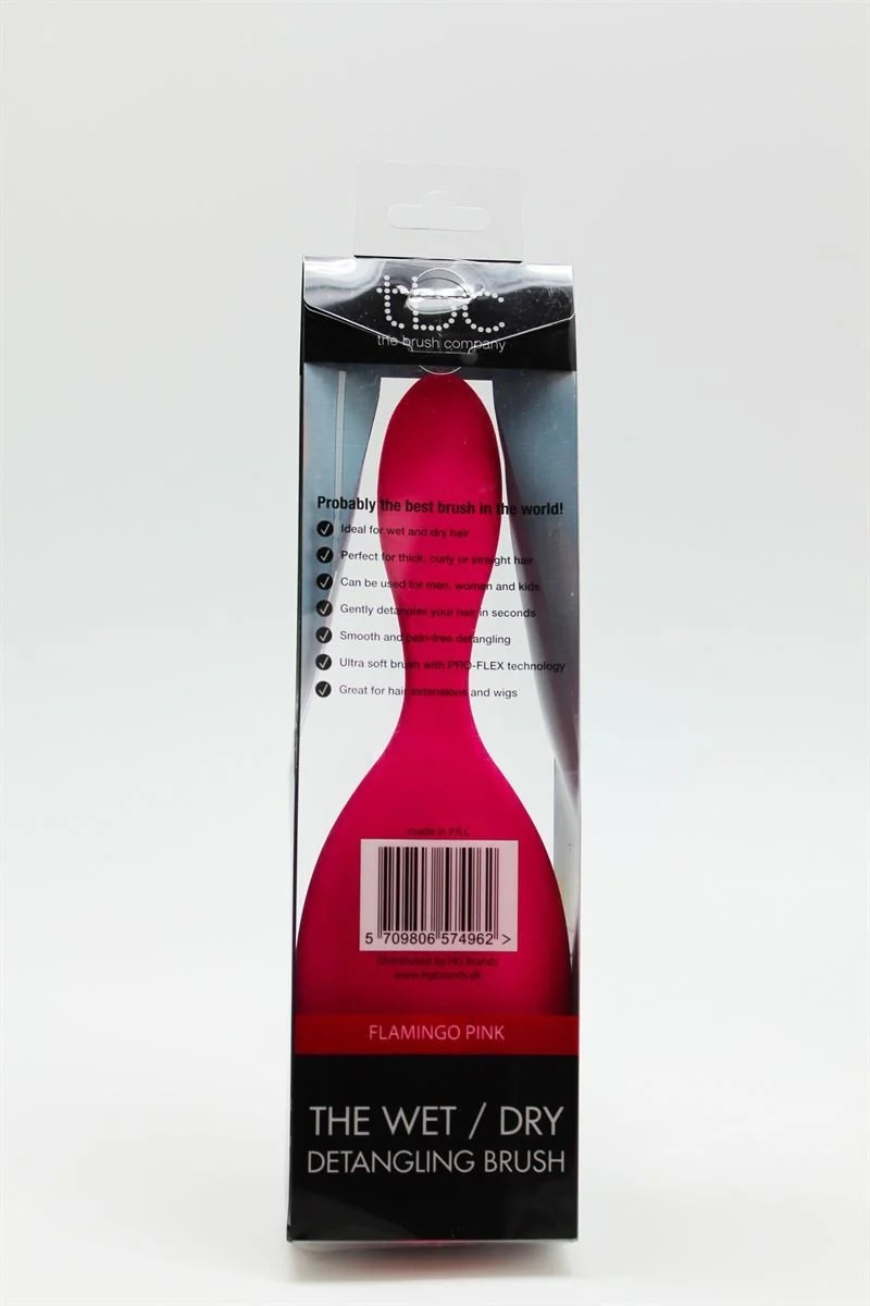 Haarbürste – TBC Wet & Dry Detangler – Flamingo pink