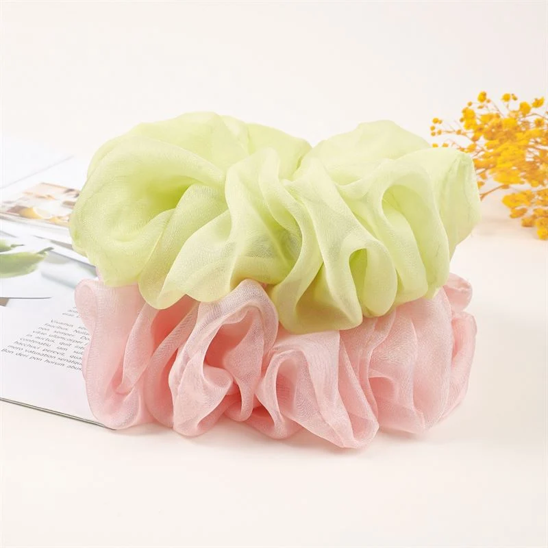 Scrunchie – SOHO Keeya – Gelb aus Chiffon