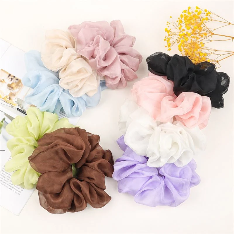 Scrunchie aus Chiffon – SOHO Keeya in Lyserosa