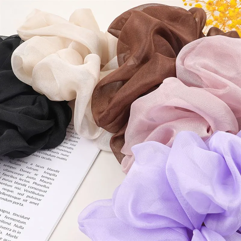 Scrunchie aus Chiffon – SOHO Keeya in Lyserosa