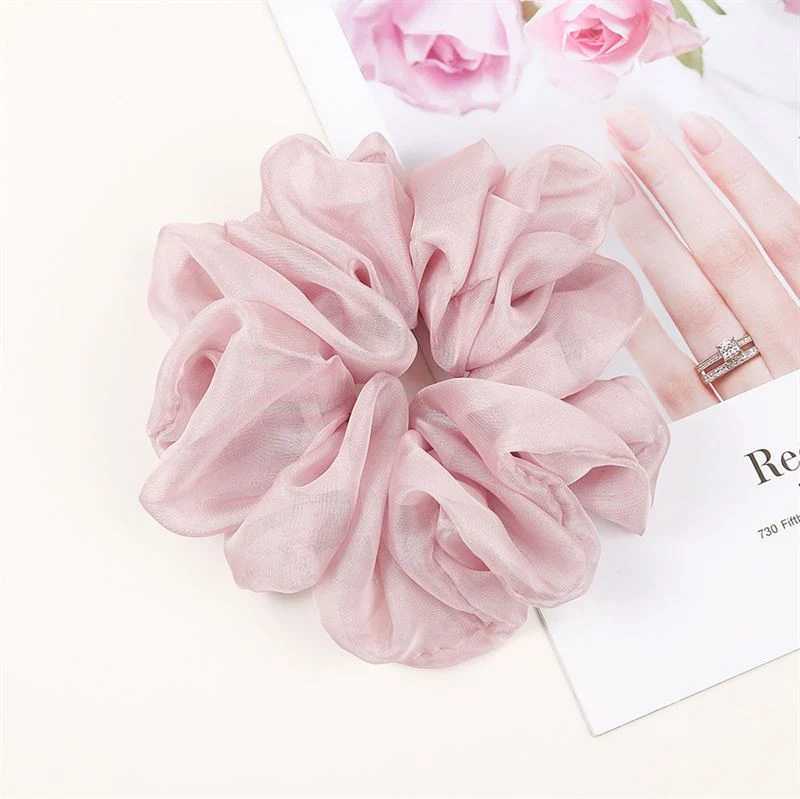 Scrunchie aus Chiffon – SOHO Keeya in Lyserosa