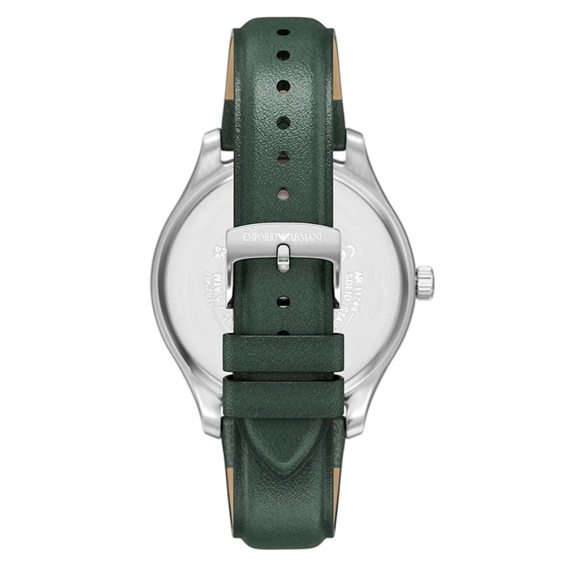 Emporio Armani Round Green Dial Watch AR11749