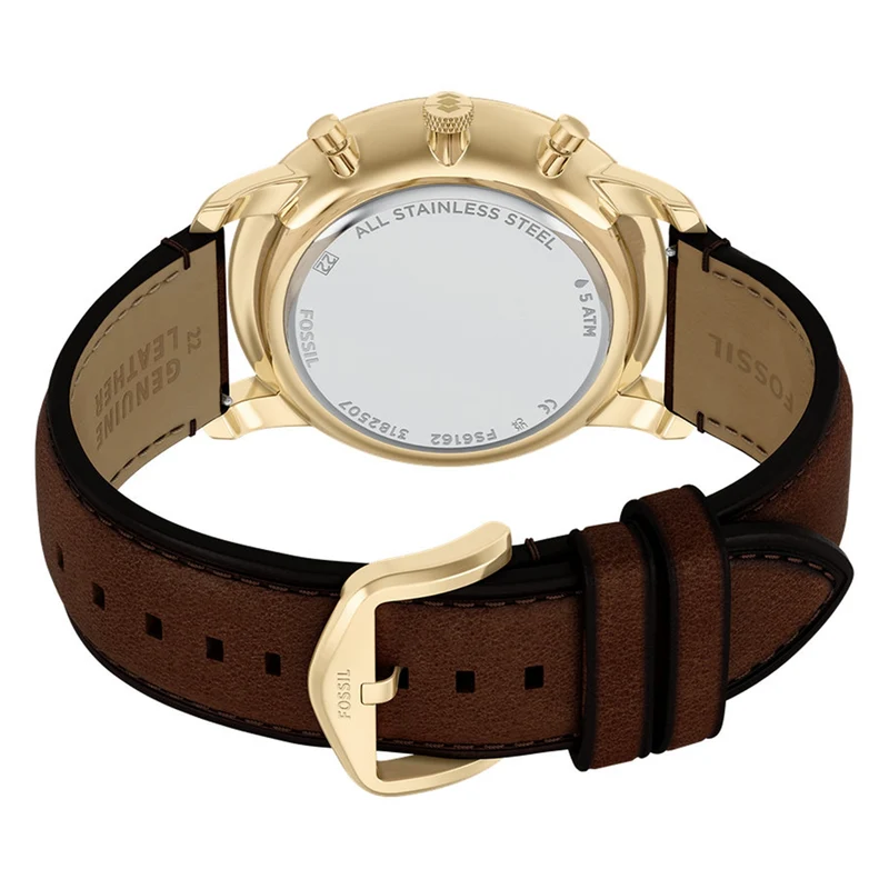 Fossil Neutra Round Blue Dial Watch FS6162