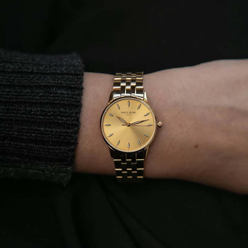 Parte Di Me Orologio rund Damenuhr goldfarben PDM09045