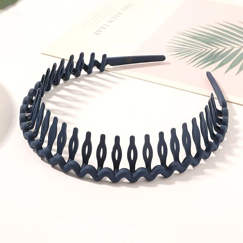 Haarreif mit langen Zähnen in Navy von SOHO Vika