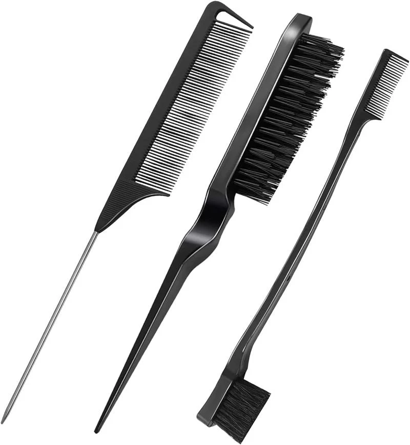 TBC Haarbürsten & Kamm Set – 3-teilig für präzises Styling