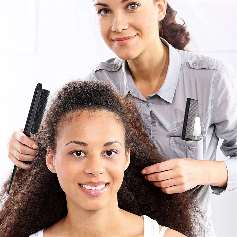 TBC Haarbürsten & Kamm Set – 3-teilig für präzises Styling