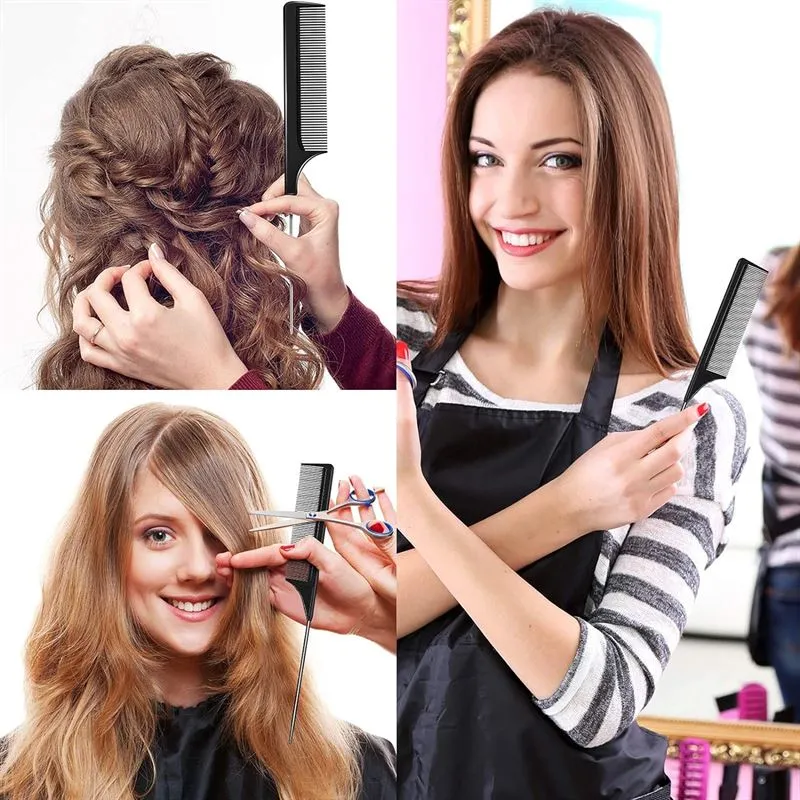 TBC Haarbürsten & Kamm Set – 3-teilig für präzises Styling