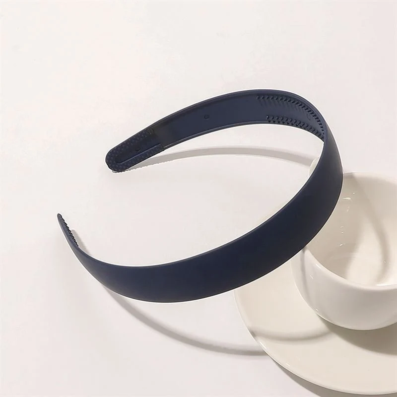 SOHO Elisa Haarreif – Marineblau matt & breit