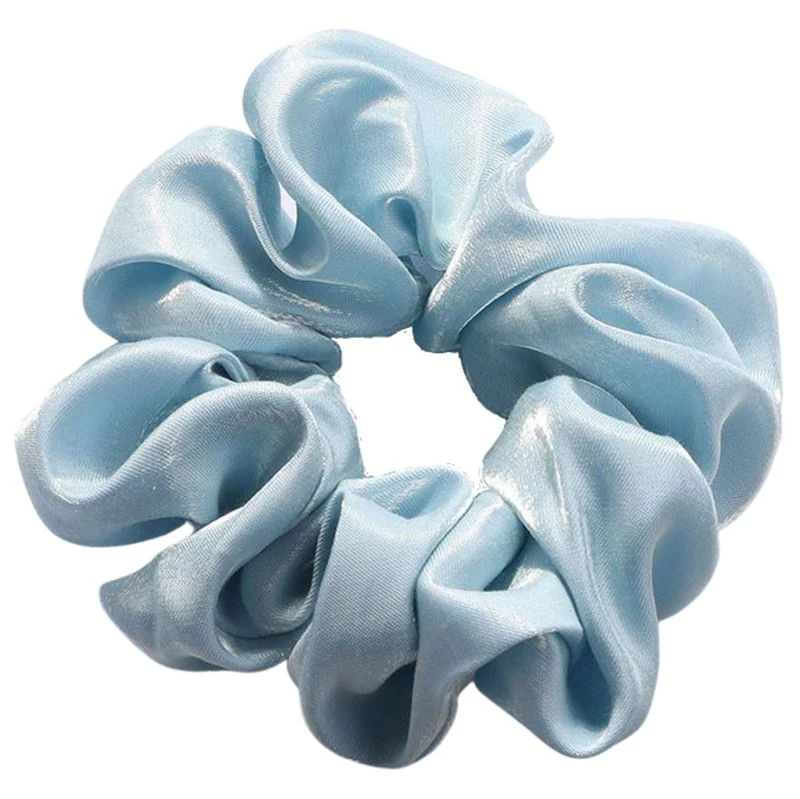 Scrunchie – SOHO Gwen aus Kunstseide – Hellblau