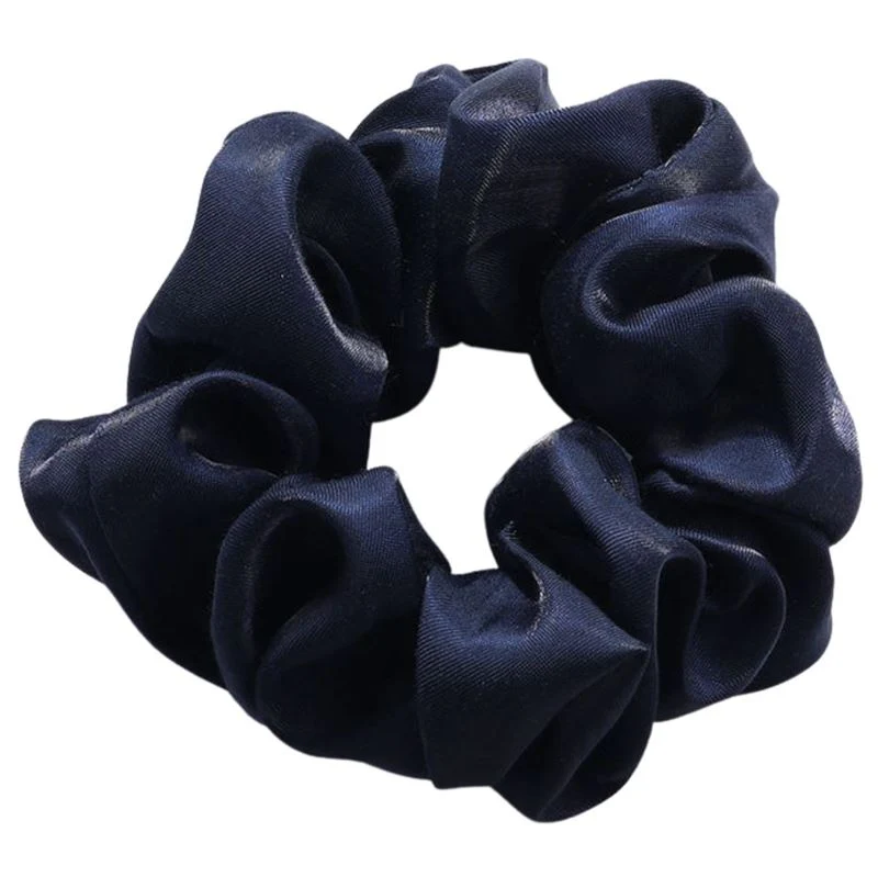 Scrunchie – SOHO Gwen – Dunkelblau aus Satin