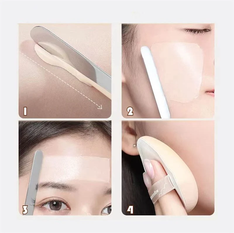 Make-up Spatel – Edelstahl für Foundation & Creme
