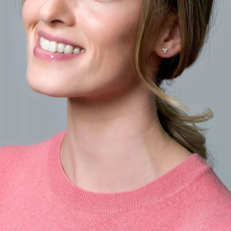 Blush damen Ohrknöpfe Gold 7197YZI