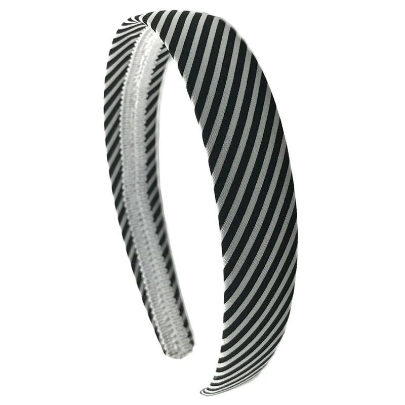 Haarreif mit Streifen – Klassisch-Retro-Design