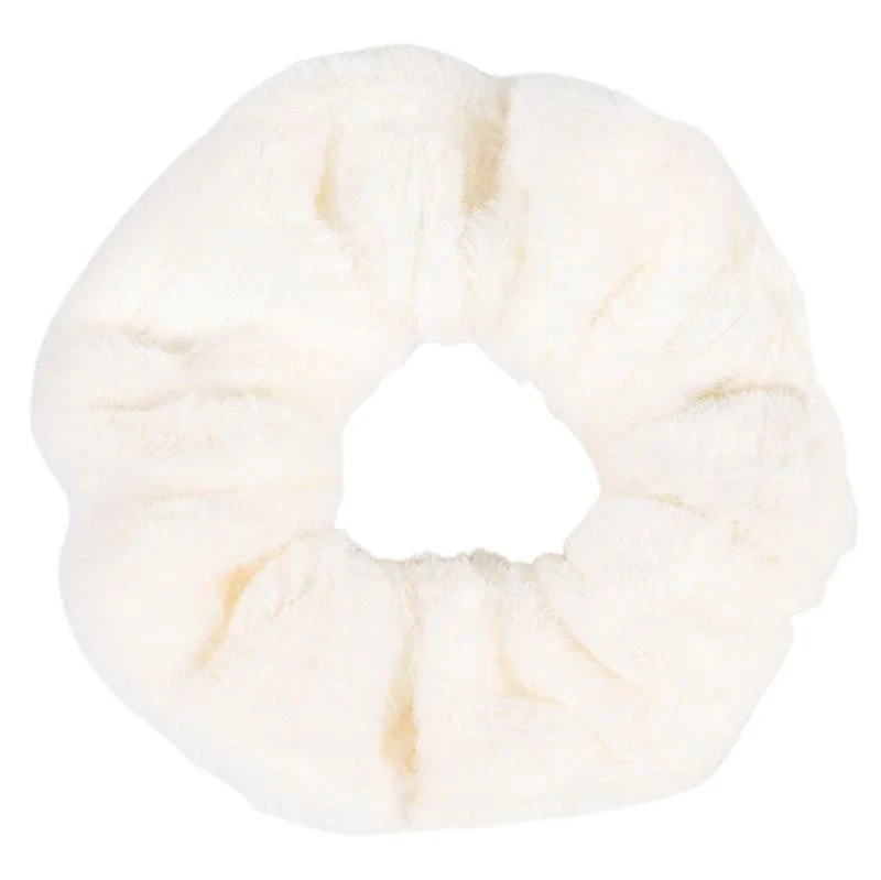 SOHO Teddie Scrunchie - Weiß