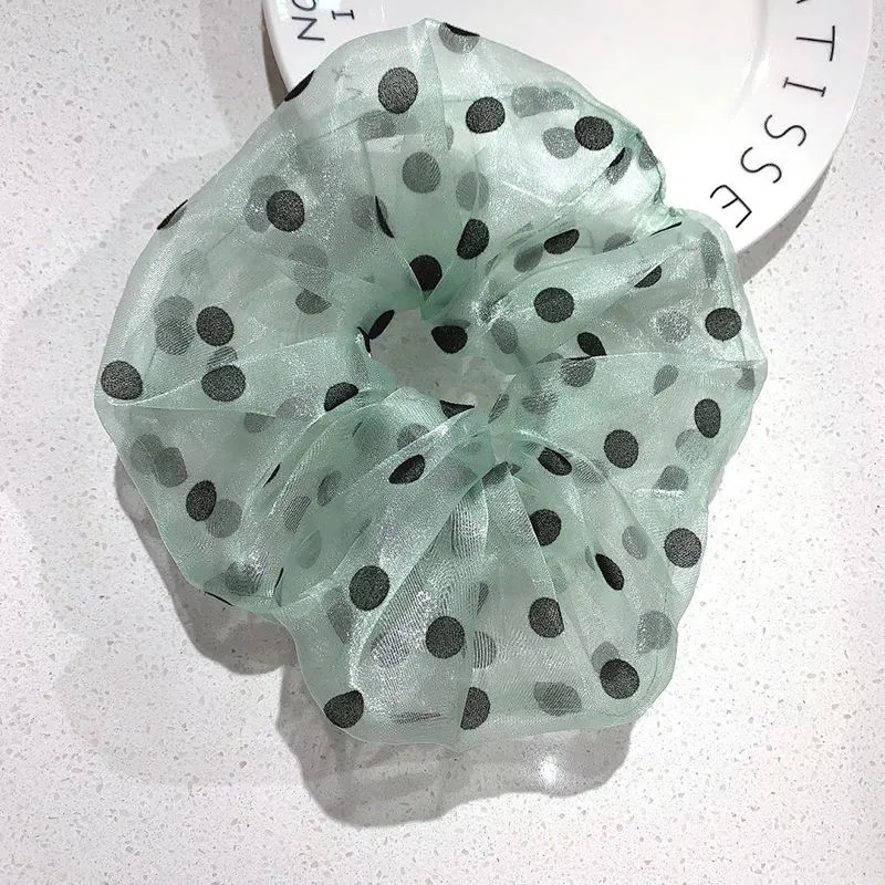 Scrunchie – SOHO Suni XL – Tea grün