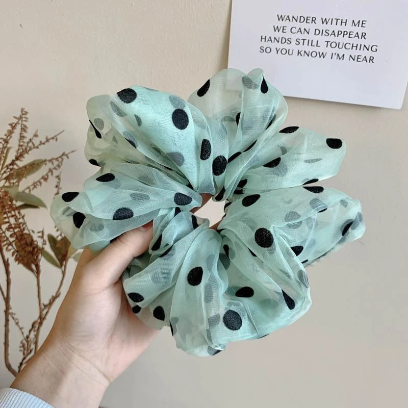 Scrunchie – SOHO Suni XL – Tea grün