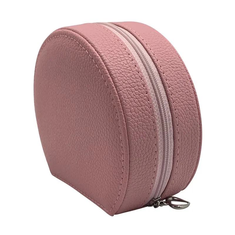 Schmuckkästchen – UNIQ Mini aus Leder in pink