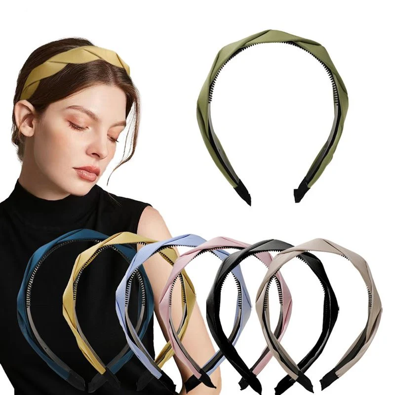 Haarreif mit Twist-Design – Weiß – SOHO Faina