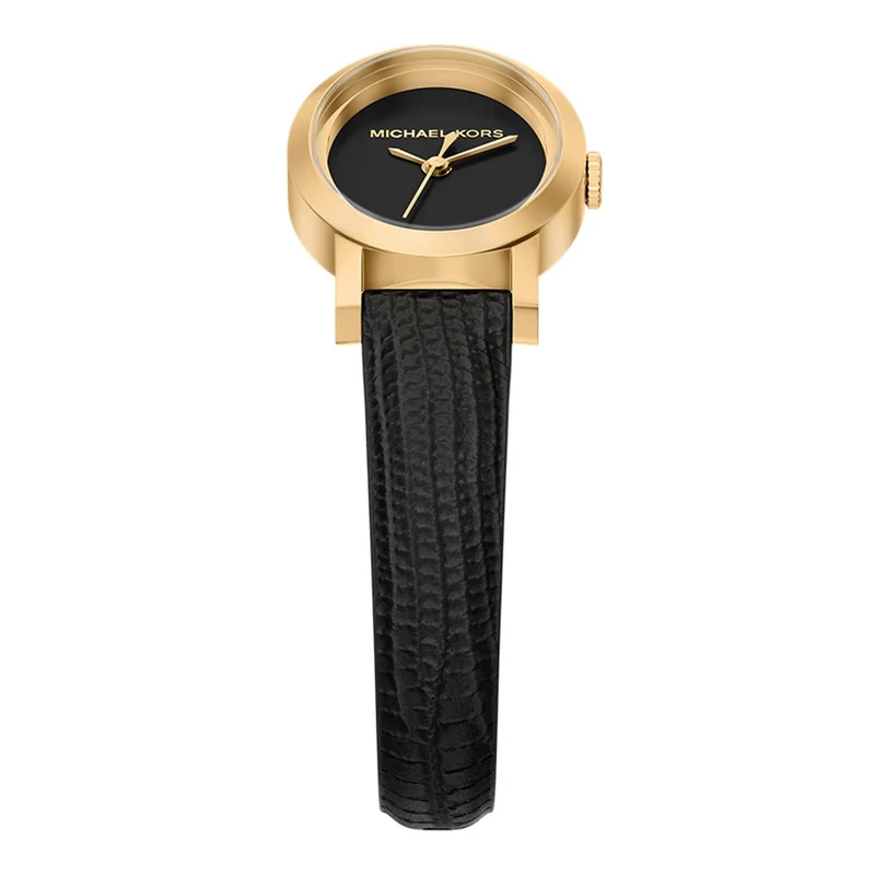 Michael Kors Maude Oval Black Dial Watch MK7585