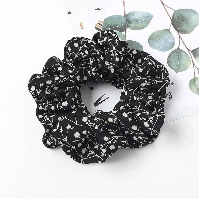 SOHO Ries Scrunchie - Schwarz