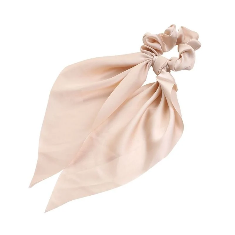 Chris Rubin Giana Scrunchie mit Tuch – beige