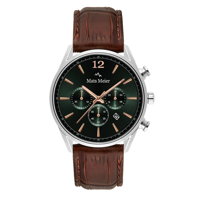 Mats Meier Grand Cornier herren Uhr Braun MM00121