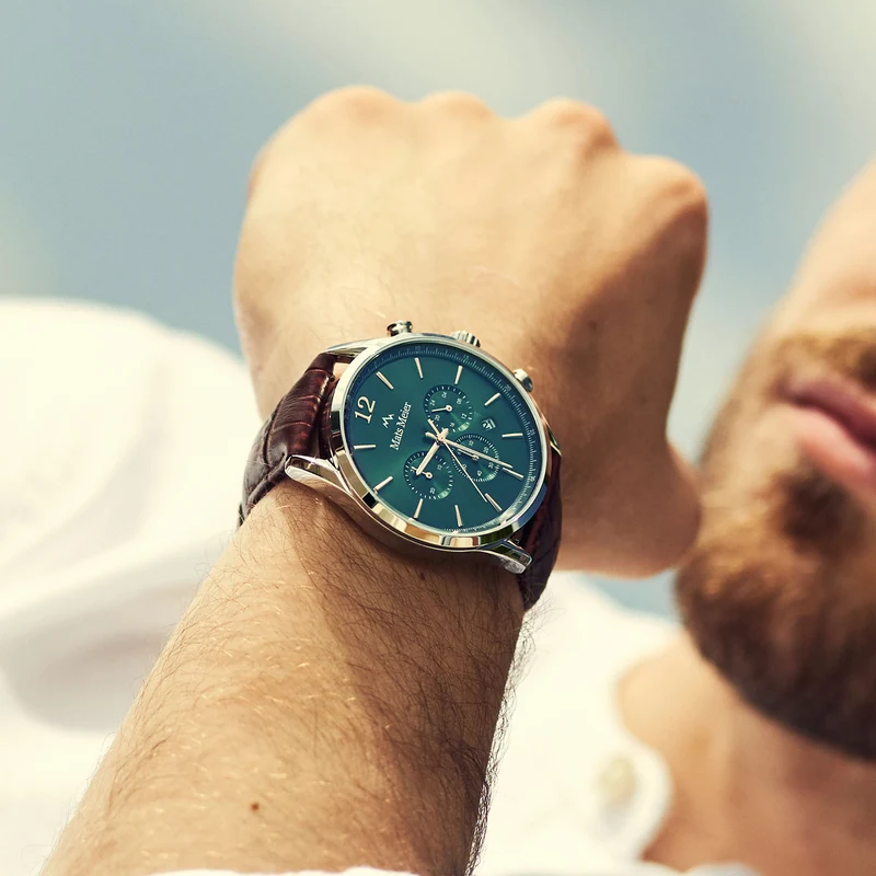 Mats Meier Grand Cornier herren Uhr Braun MM00121