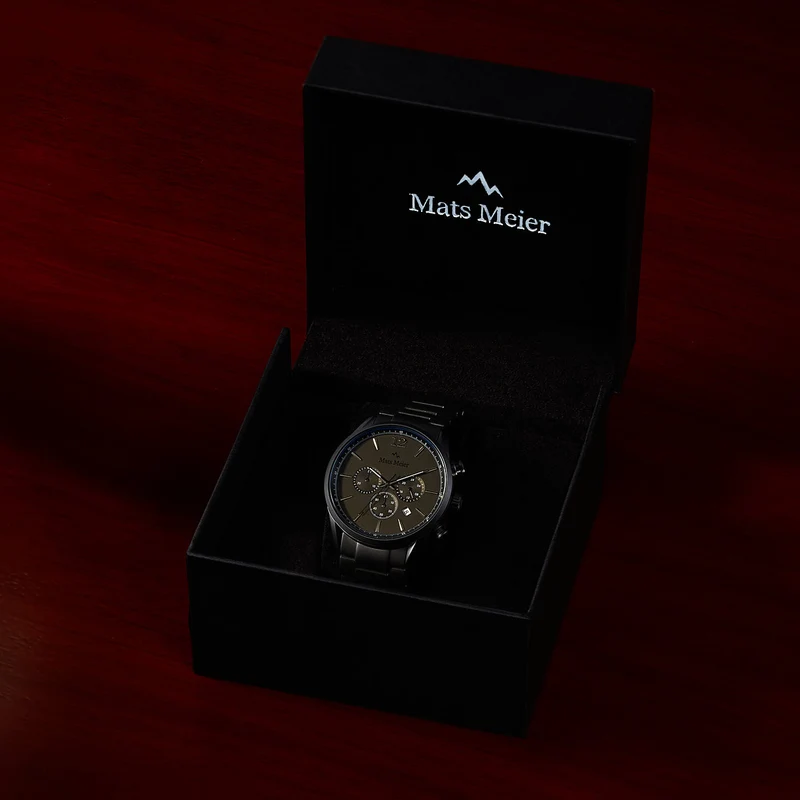 Mats Meier Grand Cornier herren Uhr Grau MM00127