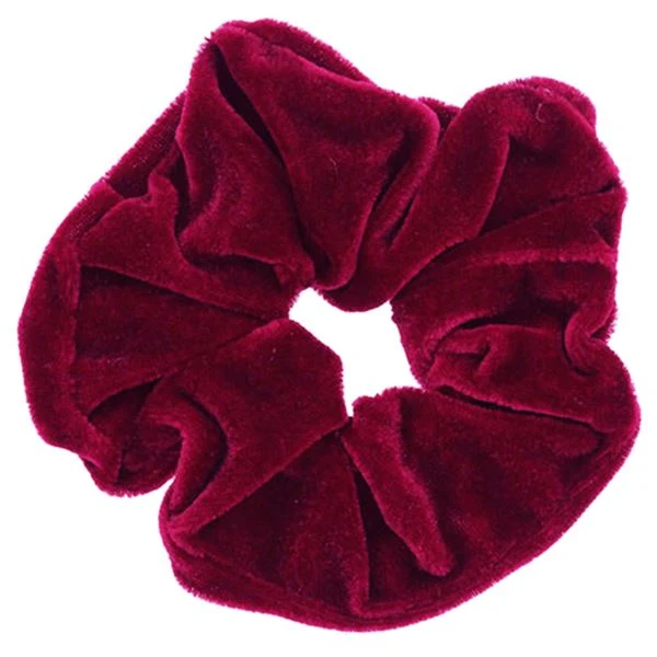 Scrunchie – Velour – Rot
