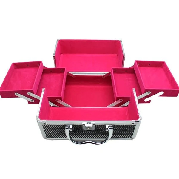 UNIQ Beauty Box / Aluminium Schmuckschatulle, schwarz