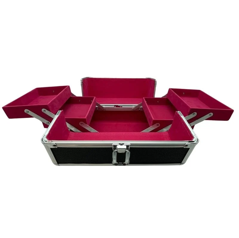 UNIQ Beauty Box / Aluminium Schmuckschatulle, schwarz