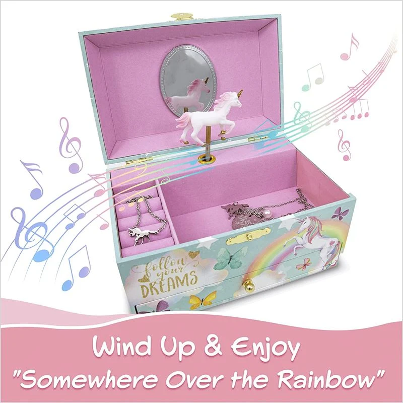 Schmuckkästchen für Kinder – Einhorn & Ballerina mit Musik