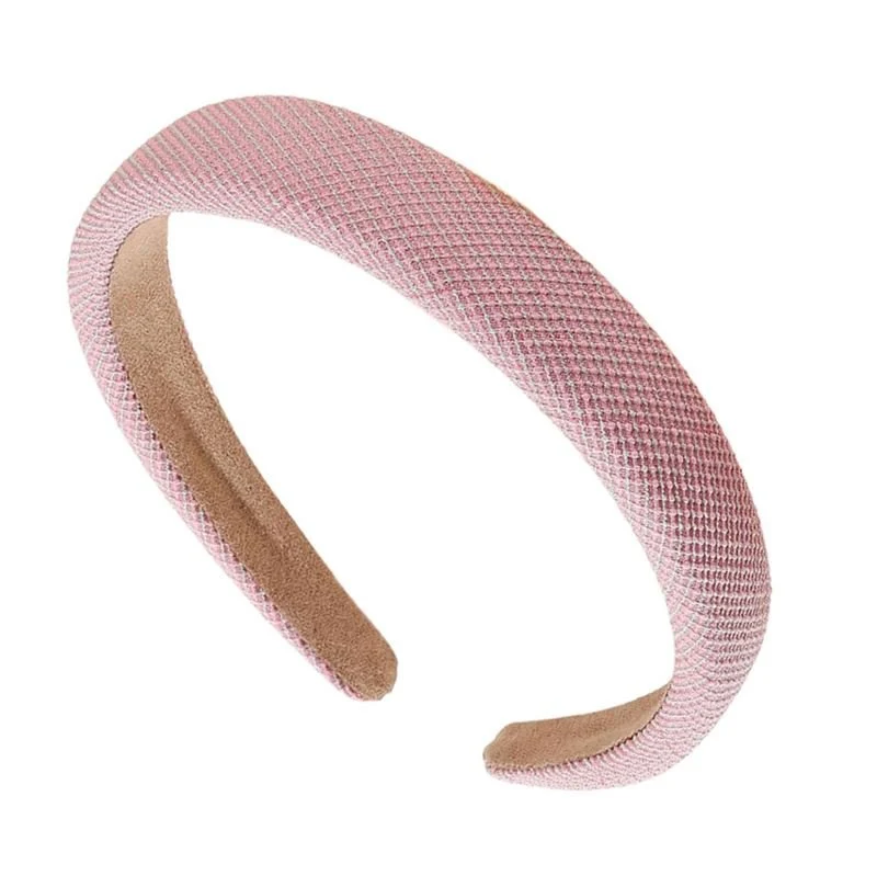 SOHO Alayna Haarreif – rosa mit Argyle-Muster