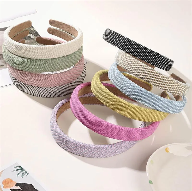 SOHO Alayna Haarreif – rosa mit Argyle-Muster