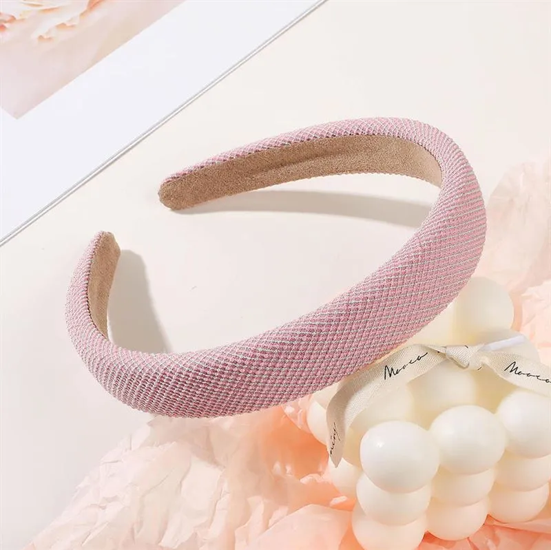 SOHO Alayna Haarreif – rosa mit Argyle-Muster