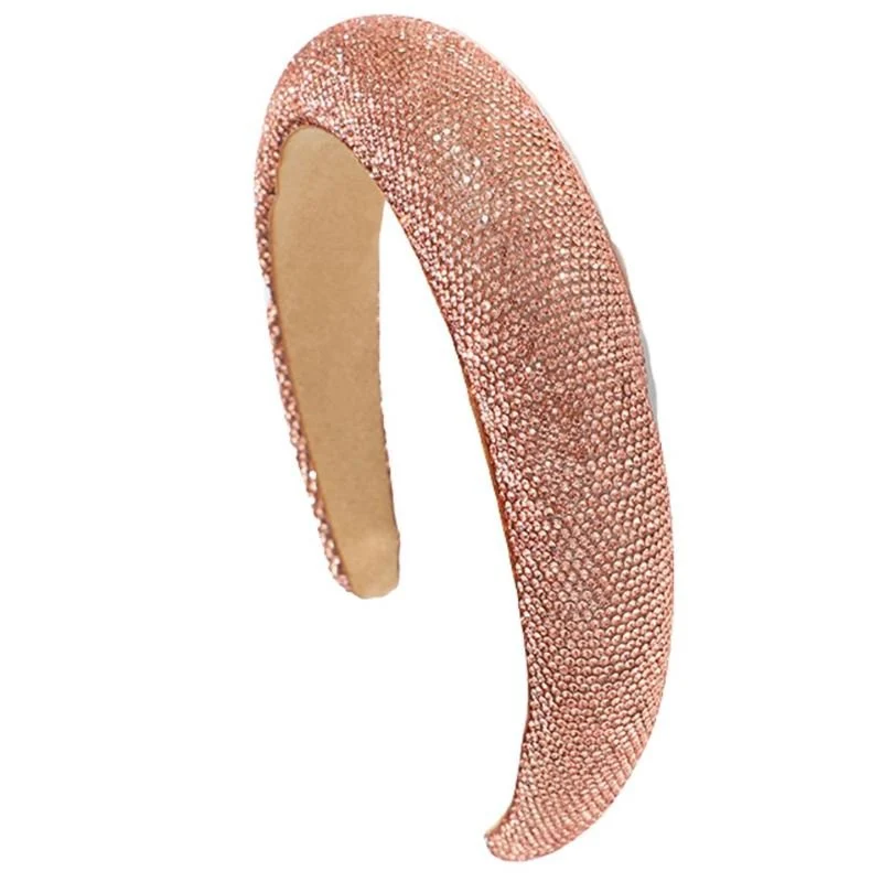 Haarreif SOHO Simi – Roségold mit Strasssteinen