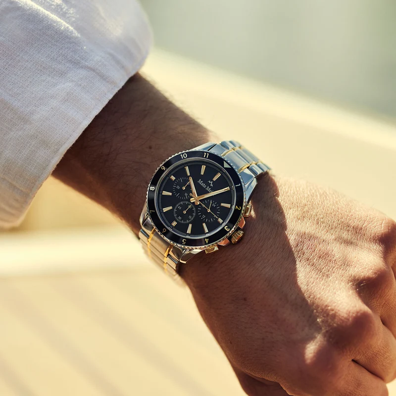 Mats Meier Ponte Dei Salti herren Uhr Silber MM00502
