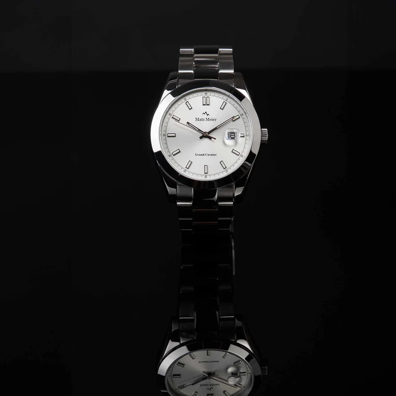 Mats Meier Grand Cornier herren Uhr Silber MM00513