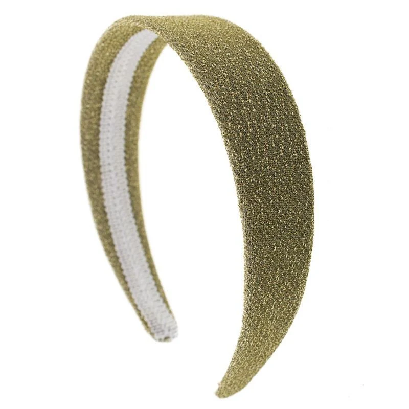 Glitter Haarreif – goldfarben von SOHO