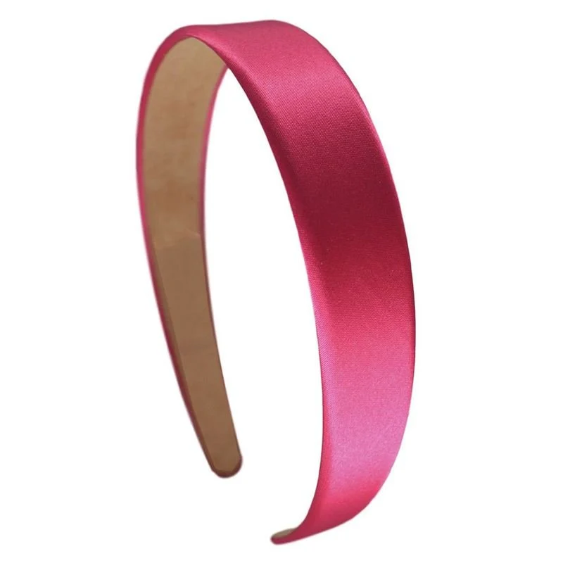 Haarreif aus Satin – pink von SOHO