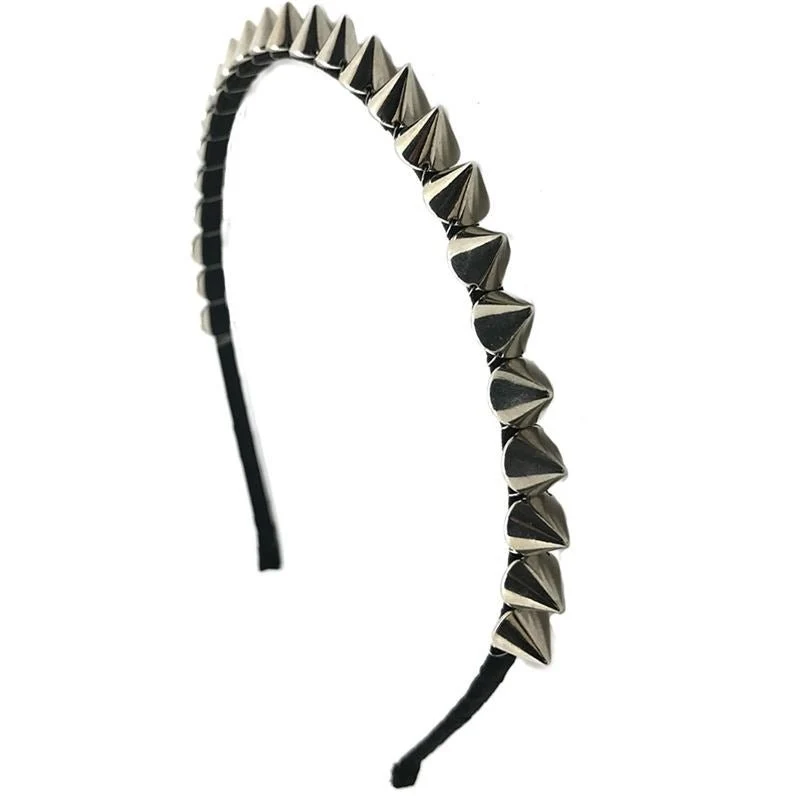 Haarreif mit Spikes – Silber – SOHO