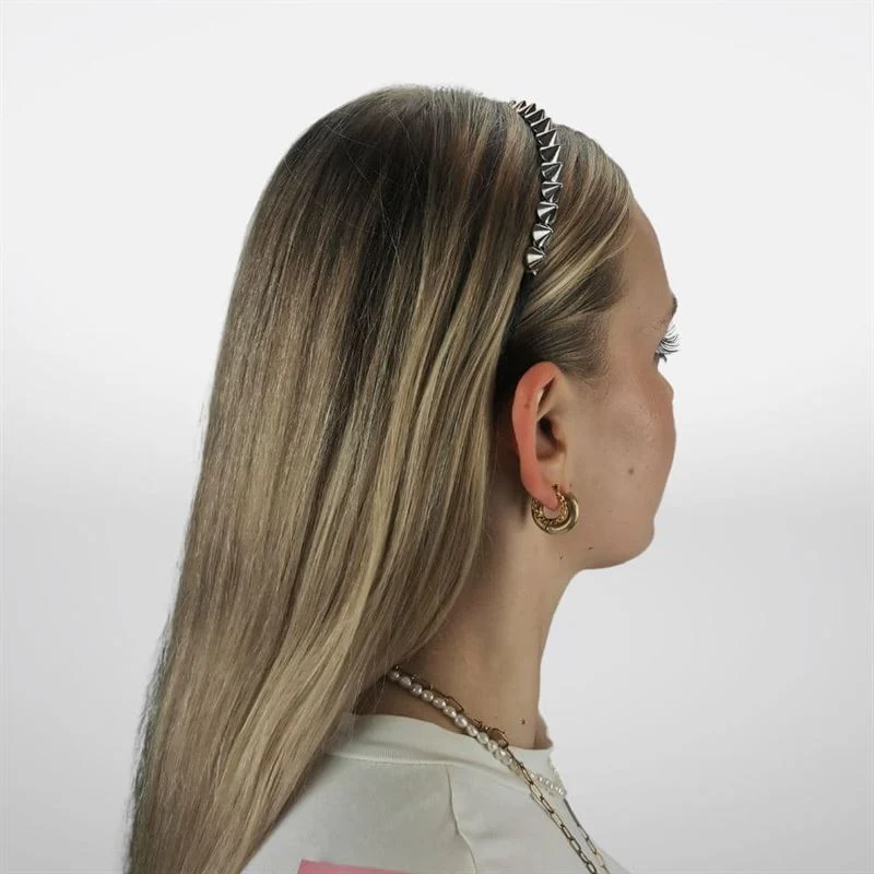 Haarreif mit Spikes – Silber – SOHO