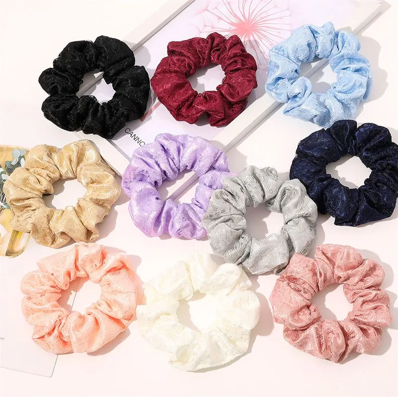 Scrunchie Chris Rubin Alice – Weiß