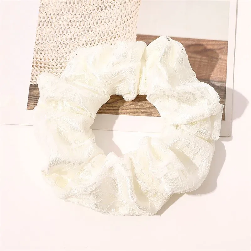 Scrunchie Chris Rubin Alice – Weiß