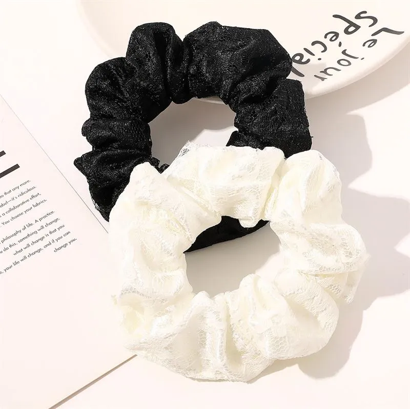 Scrunchie Chris Rubin Alice – Weiß