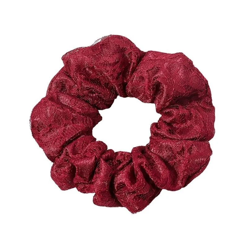 Chris Rubin Alice Scrunchie - Kirschrot