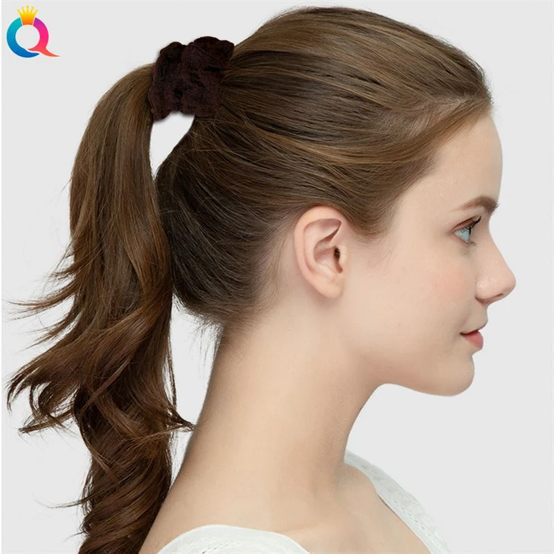 Scrunchie SOHO Jocie – Voluminös aus Baumwolle Cream