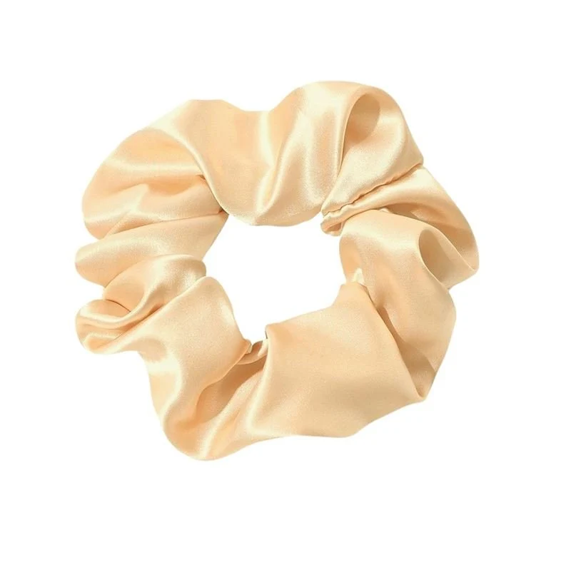 SOHO Satin Scrunchie – Apricot