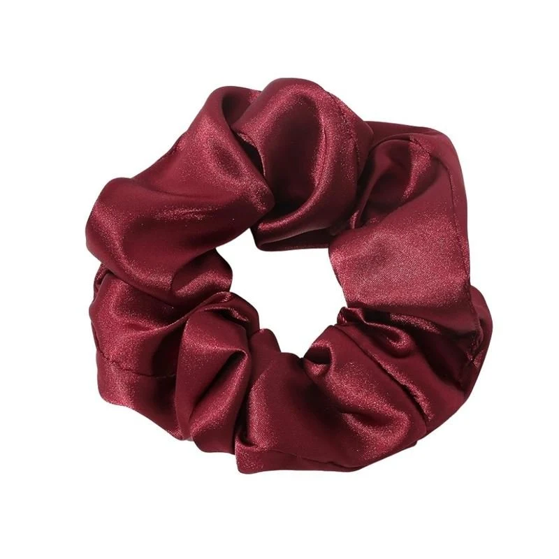 Scrunchie – SOHO Satin – Kirschrot